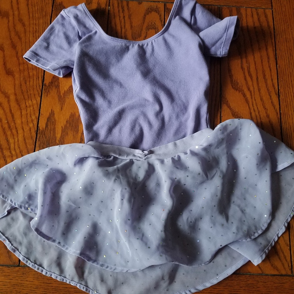 Dance/ Gymnastics Leotard and skirt